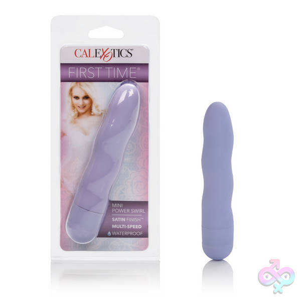 First Time Mini Power Swirl - Purple CalExotics Sex Toys - First Time Mini Power Swirl - Purple