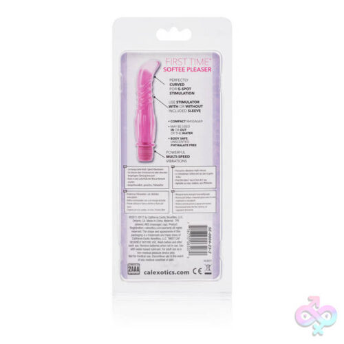 Calexotics Sex Toys - First Time Softee Pleaser - Pink