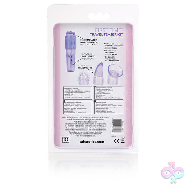 First Time Travel Teaser Kit - Purple CalExotics Sex Toys - First Time Travel Teaser Kit - Purple