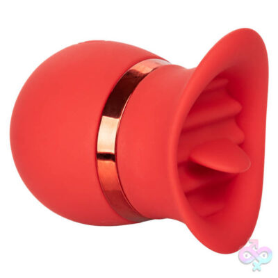 French Kiss Sweet Talker Clitoral Stimulator By Calexotics In Red