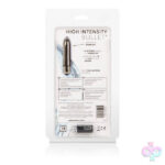CalExotics Sex Toys - High Intensity Bullet - Silver