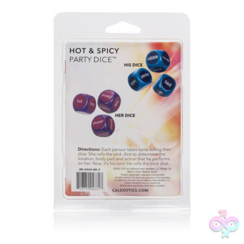 CalExotics Sex Toys - Hot and Spicy Dice Game