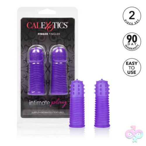 CalExotics Sex Toys - Intimate Play Finger Tingler - Purple