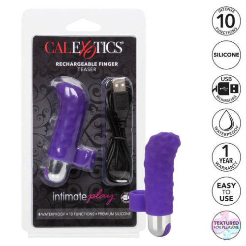 CalExotics Sex Toys - Intimate Play Rechargeable Finger Teaser