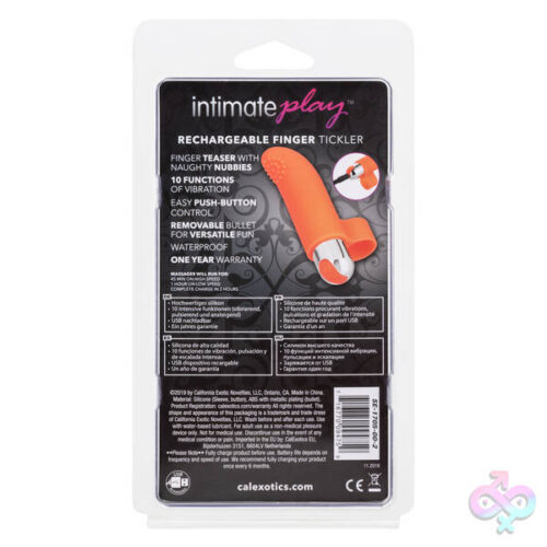 CalExotics Sex Toys - Intimate Play Rechargeable Finger Tickler