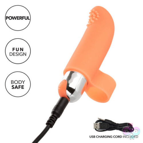 CalExotics Sex Toys - Intimate Play Rechargeable Finger Tickler