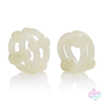 CalExotics Sex Toys - Island Rings Double Stacker - Glow-in-the-Dark