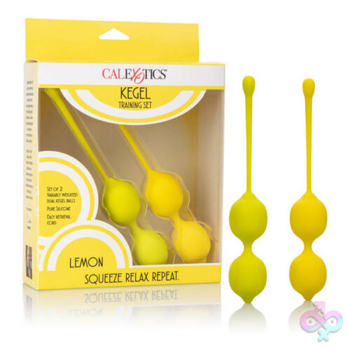 CalExotics Sex Toys - Kegel Training Set Lemon