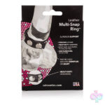 CalExotics Sex Toys - Leather Multi-Snap Ring