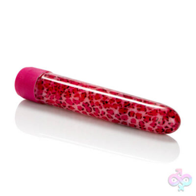 Leopard Massager Pink by CalExotics — small multi-speed vibrator in pink