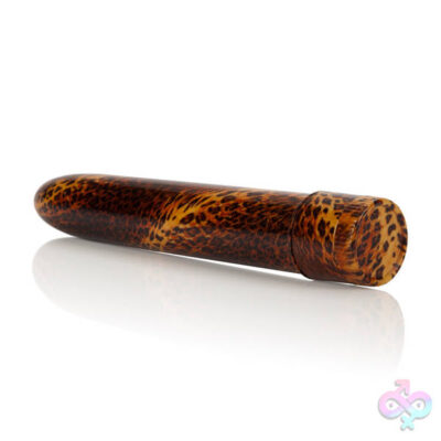 Leopard Massager by CalExotics — gold animal print multi-speed waterproof vibrator