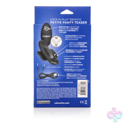 Calexotics Sex Toys - Lock-N-Play Remote Petite Panty Teaser