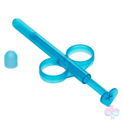 Lube Tube Blue lubricant applicator tube by CalExotics — refillable phthalate-free waterproof precision dispensing tube