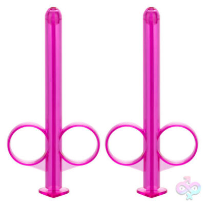 Lube Tube Purple lubricant dispensing tube by CalExotics — slim tip applicator for anal use