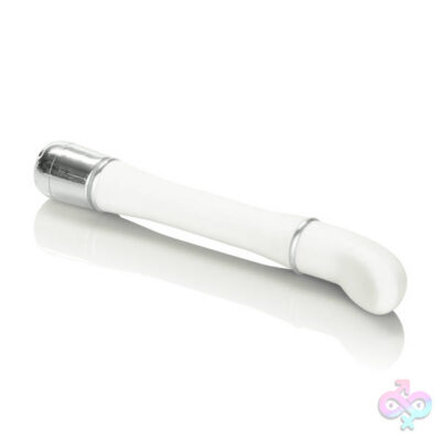 Lulu Satin Scoop Vibe White by CalExotics — tapered g-spot vibrator