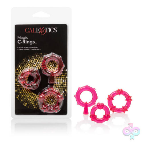 CalExotics Sex Toys - Magic C-Rings - Red