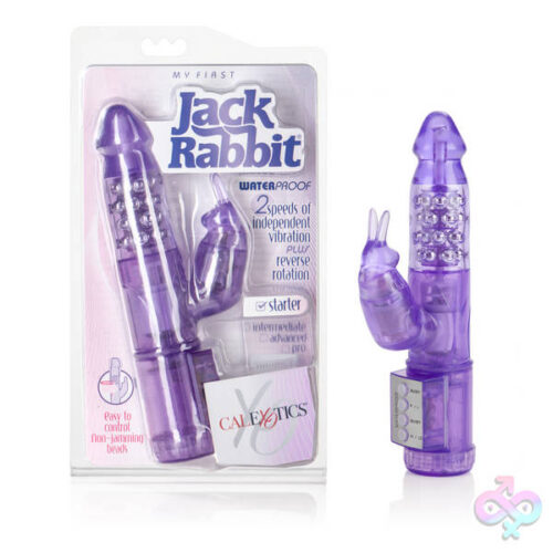CalExotics Sex Toys - My First Jack Rabbit - Purple
