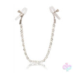 CalExotics Sex Toys - Nipple Play Crystal Chain Nipple Clamps
