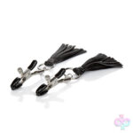CalExotics Sex Toys - Nipple Play Playful Tassels Nipple Clamps - Black