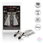 CalExotics Sex Toys - Nipple Play Playful Tassels Nipple Clamps - Silver