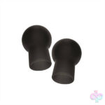 CalExotics Sex Toys - Nipple Play Silicone Advanced Nipple Suckers -  Black