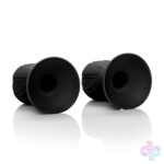 CalExotics Sex Toys - Nipple Play Silicone Pro Nipple Suckers - Black