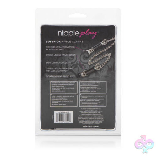 CalExotics Sex Toys - Nipple Play Superior Nipple Clamps