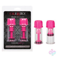 CalExotics Sex Toys - Nipple Play Vacuum Twist Suckers - Pink