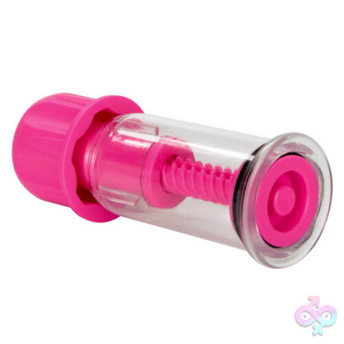CalExotics Sex Toys - Nipple Play Vacuum Twist Suckers - Pink