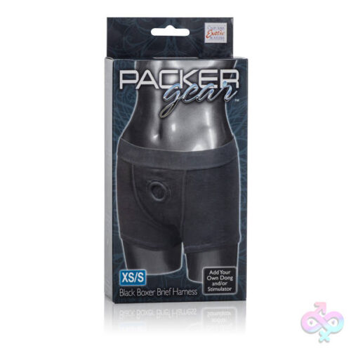 CalExotics Sex Toys - Packer Gear Boxer Brief Harness - Extra Small/small - Black