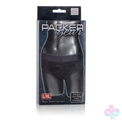 CalExotics Sex Toys - Packer Gear Brief Harness - Large/extra Large - Black