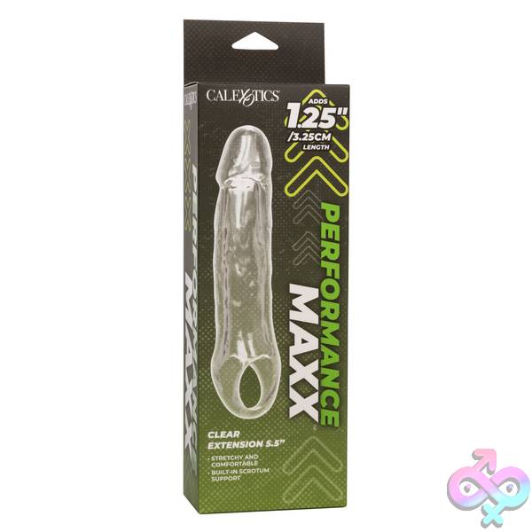 Discreet-Toys-Calexotics-Performance-Maxx-Clear-Extension-5-5-Inch-Clear-Se1632103 Performance Maxx Clear Extension - 5.5 Inch - Clear - Image 1