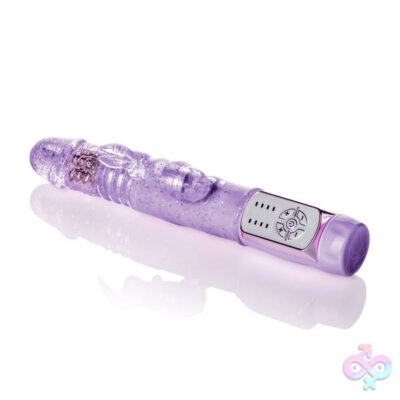 Petite Thrusting Jack Rabbit Purple by CalExotics — multi-function thrusting rabbit vibrator