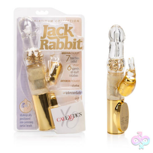 CalExotics Sex Toys - Platinum Jack Rabbit - Gold