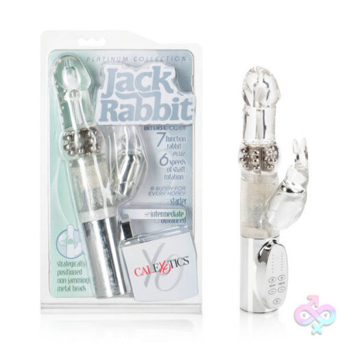 CalExotics Sex Toys - Platinum Jack Rabbit - Silver