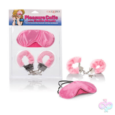 CalExotics Sex Toys - Pleasure Cuffs With Satin Mask
