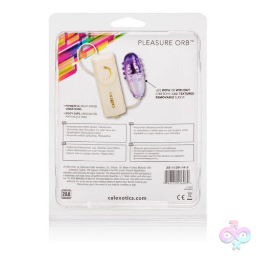 CalExotics Sex Toys - Pleasure Orb Vibrating Egg - Purple