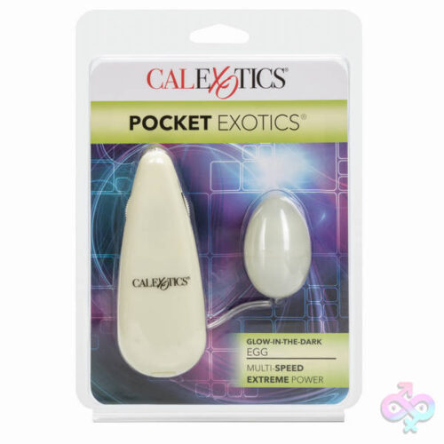 CalExotics Sex Toys - Pocket Exotics Glow-in-the-Dark Egg