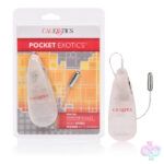 CalExotics Sex Toys - Pocket Exotics Heated Whisper Bullet - Clear