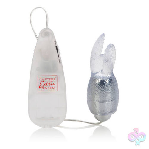 CalExotics Sex Toys - Pocket Exotics Snow Bunny Bullet - Clear