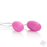 CalExotics Sex Toys - Pocket Exotics Vibrating Double Pink Passion Bullets - Pink