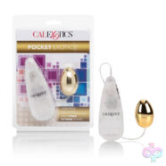 CalExotics Sex Toys - Pocket Exotics Vibrating Egg - Gold