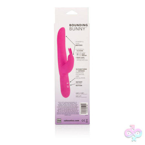 CalExotics Sex Toys - Posh 10-Function Silicone Bounding  Bunny - Pink