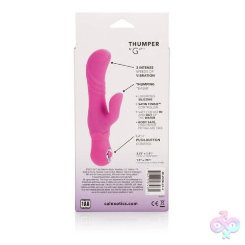 CalExotics Sex Toys - Posh Silicone Thumper G - Pink