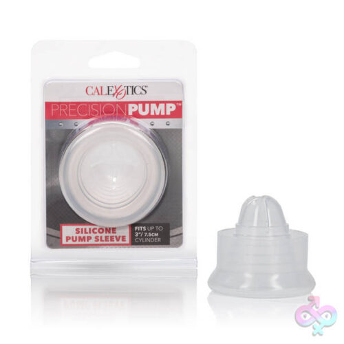 CalExotics Sex Toys - Precision Pump Silicone Pump Sleeve - Clear
