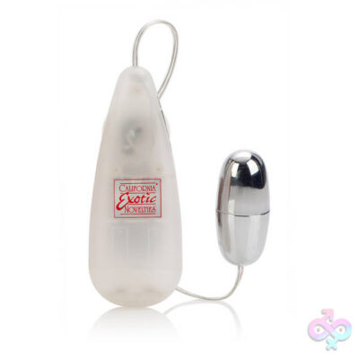 Pussy Pleaser Clit Arouser pink multi-speed vibrating bullet by CalExotics