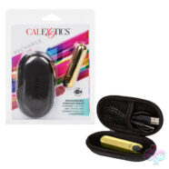CalExotics Sex Toys - Rechargeable Hideaway Bullet - Gold