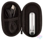 CalExotics Sex Toys - Rechargeable Hideaway Bullet - Silver