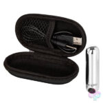 CalExotics Sex Toys - Rechargeable Hideaway Bullet - Silver