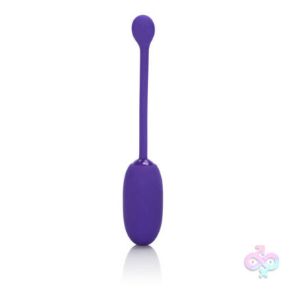 Rechargeable Kegel Ball Starter in purple by CalExotics — vibrating silicone kegel exerciser with USB charge
